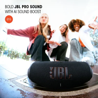 JBL Charge 6 - Portable Waterproof and Drop-Proof Bluetooth Speaker with bold JBL Pro sound and a removable handle strap - Image 3