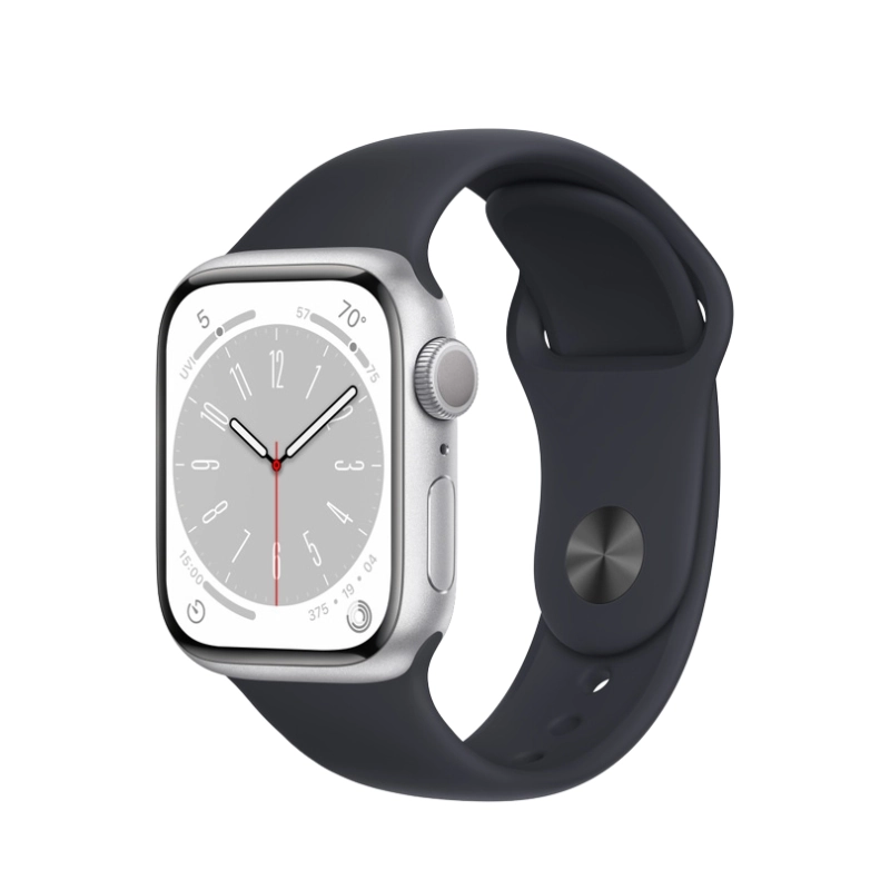 Apple Watch Series 8 – Silver Aluminum Case with Sport Band - Image 4