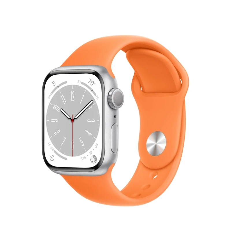 Apple Watch Series 8 – Silver Aluminum Case with Sport Band - Image 3